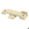 Prime-Line Sash Lock, 1/2 in. Latch Projection, Fits Metal Sliding Windows, Diecast Zinc, Painted Almond,  F 2783 - alternate 1